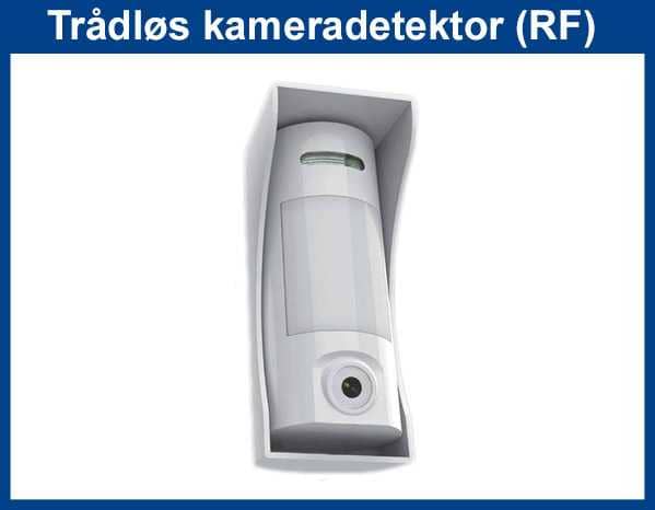 Utendørs kameradetektor RF F1